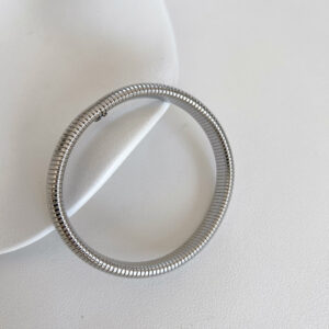 Spring Silver Bangle